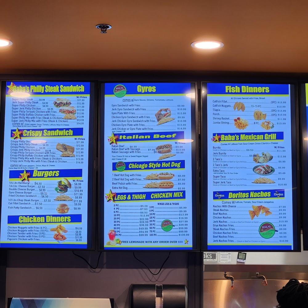 Baba's Famous Steak and Lemonade (Lansing) Menu image 4